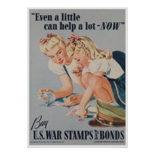 American War Bond during World War II Posters