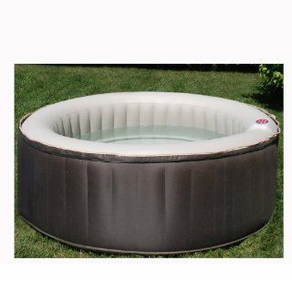 Therapurespa EST5868 4 Person Inflatable Portable Hot Tub with Storage Bag  Outdoor Hot Tubs  Patio, Lawn & Garden