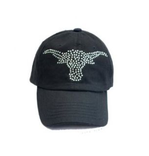 Texas Longhorns Rhinestone Baseball Visor Hat Cap at  Mens Clothing store