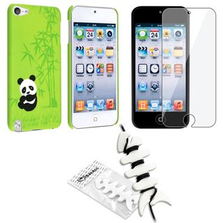 BasAcc Panda Case/ Screen Protector/ Wrap for Apple iPod Generation 5 BasAcc Cases