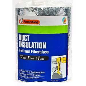 Frost King E/O 12 in. x 15 ft. Foil and Fiberglass Duct Insulation SP55/6