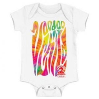 Jimi Hendrix 'Voodoo Child   Rainbow' Infant Onesie Clothing