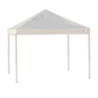ShelterLogic Pro Series 10 ft. x 10 ft. White Straight Leg Pop Up Canopy 22586