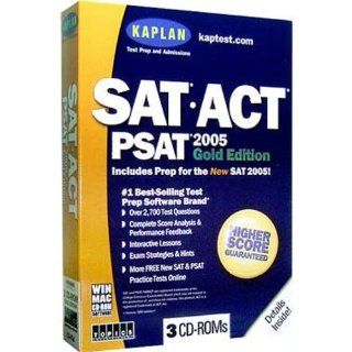 SAT/ACT/PSAT 2005 Gold Edition (DVD) Software