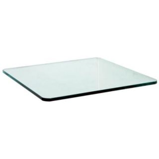 Floating Glass Shelves 3/8 in. Square Glass Corner Shelf (Price Varies By Size) S16