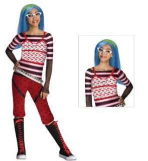 Monster High Ghoulia Yelps Child Costume with Wig   Small (4 6) Clothing
