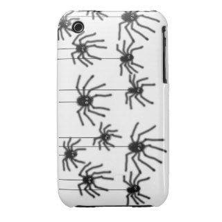Hairy Cartoon Spiders iPhone 3 Case