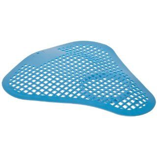 Impact 501 Urinal Screen with Block Holder, 8" Length x 8" Width, Blue (Case of 50) Air Freshener Supplies