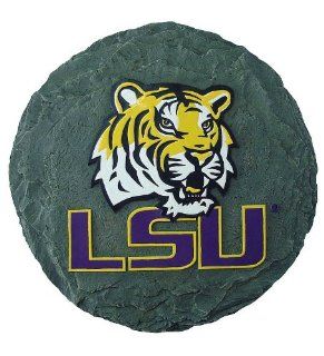 Hand Painted Resin Collegiate Stepping Stone, In Louisiana State University  Sports Fan Stepping Stones  Patio, Lawn & Garden