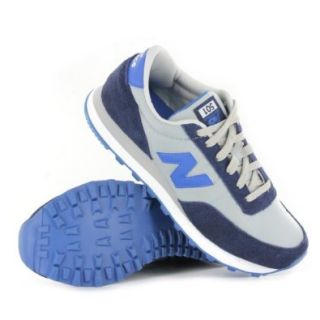 New Balance Classic Traditionnels 501 Grey Blue Mens Trainers Size 10 US Cross Trainer Shoes Shoes