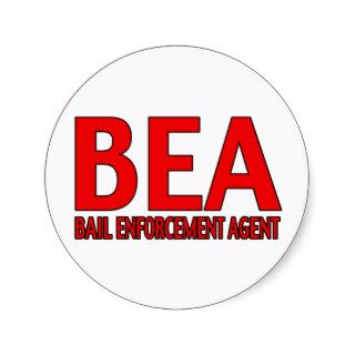 Bail Enforcement Agent Stickers