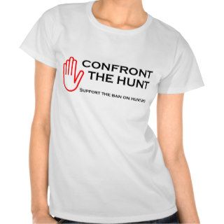 confront the hunt tee shirts