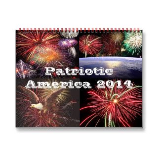 Patriotic America 2014 Calendar