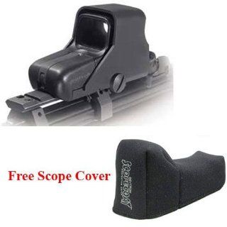 EOTech HOLOgraphic Weapon Sight 510 ( 511   M511 ) with Scopecoat Protective Cover Models EOTech HOLOgraphic Weapon Sight 510   N Alkaline Battery & Black Holo Sight Protector for N battery models   Bushnell Holosight, Eotech 502, 511, 551 Model 511 D