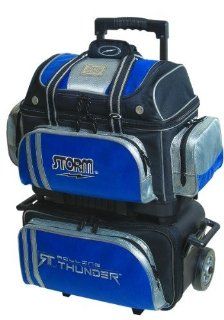 Storm Rolling Thunder 4 Ball Roller Blk/Blu/Sil  Roller Bowling Bags  Sports & Outdoors