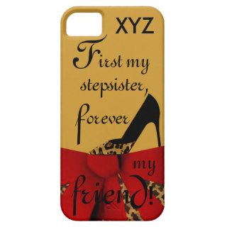 iP5Treading   Stepsister Customize w/Her Initials iPhone 5/5S Cases