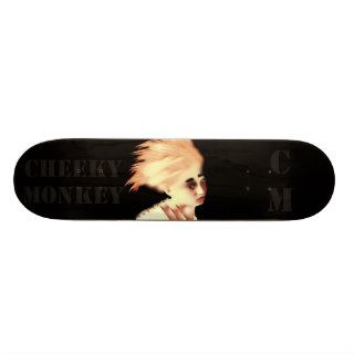 Cheeky Monkey Ghost Rider Skateboard Deck