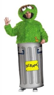 Disguise Unisex   Adult Oscar the Grouch Childrens Costumes Clothing