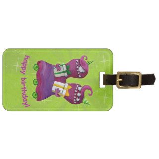 Doubled Birthday wishes Luggage Tags