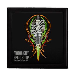 Motor City Speed Shop Sparkplug Gift Box