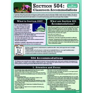 Section 504 Classroom Accommodations Sandra Rief 9781935609216 Books