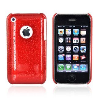 OEM Case Mate iPhone 3GS Barely There Case Water Red Cell Phones & Accessories
