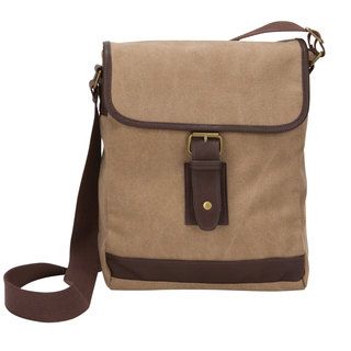 American Casual Collection Small Canvas Field Messenger Bag Fabric Messenger Bags