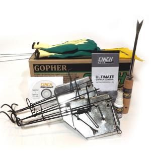 CINCH Traps 3 in. Medium Gopher Trap Deluxe Kit MGD 14