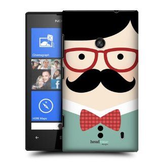 Head Case Designs Tony The Moustache Club Hard Back Case Cover For Nokia Lumia 520 525 Cell Phones & Accessories
