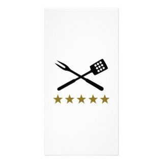 BBQ barbecue Cutlery Photo Greeting Card