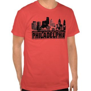 Philadelphia Skyline Tee Shirt