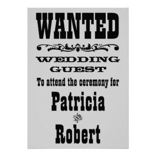 Western Wedding  Invitation