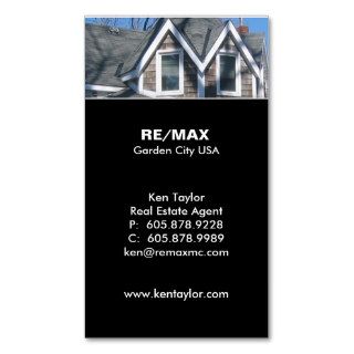 Rooftop Real Estate Business Card Sky