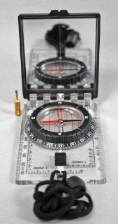 NEW Lensatic Engineering Compass Geared Sighting Adjust  Camping Compasses  Sports & Outdoors