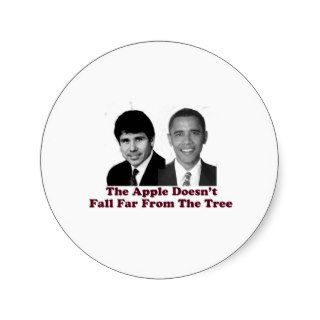 The Apple Doesn't Fall Far the Tree Stickers