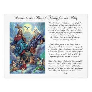 Blessed Trinity Prayer for Unity Flyer