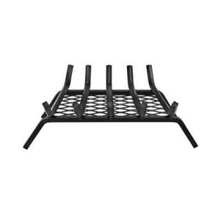 Pleasant Hearth 18 in. Fireplace Grate with Ember Retainer DISCONTINUED BG5 184E