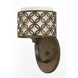 Orion 1 light wall sconce in Aged Bronze TRIARCH INTERNATIONAL Sconces & Vanities