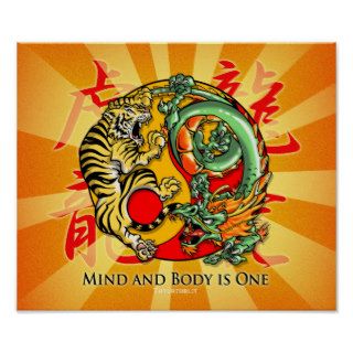 Mind and Body is One Print