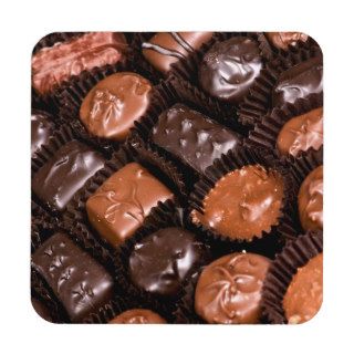 Box of Chocolate Candy Coasters