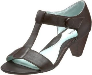 Sanzia Women's Krista Quarter Strap Sandal,Pearl,5.5 M US Shoes