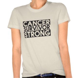 Brain Cancer Survivor Strong T Shirts