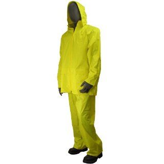 Majestic Glove PVC Coated Rainwear Jacket and Pant Protective Chemical Splash Apparel