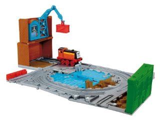 Thomas the Train Take n Play Brendam Docks Toys & Games