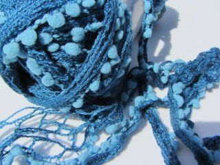 Katia Rocio Ruffling Frilly Yarn Color 506 Blues