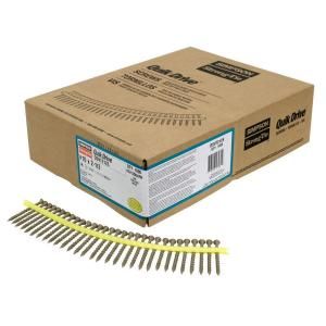 Simpson Strong Tie Quik Drive #10 x 2 1/2 in. Quik Guard Tan DSV Collated Decking Screw (1,000/Box) DSVT212S