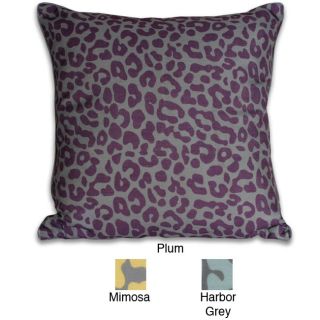 Namir Leopard 20x20 inch Pillow Thro Throw Pillows