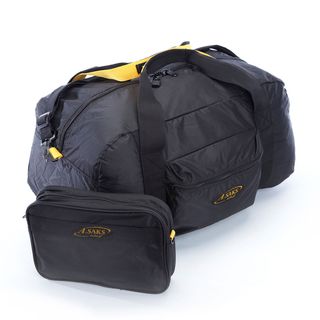 A.Saks 22 inch Lightweight Carry on Parachute Nylon Duffel Bag with Pouch Asaks Fabric Duffels