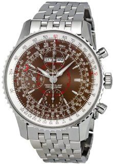 Breitling Men's A2133012/Q509SS Havana Brown Dial Montbrilliant Datora Watch Breitling Watches