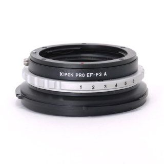Kipon Canon EF Mount Lens to F3 Camera Body Adapter with Aperature Ring  Camera & Photo